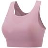 New Seamless Dispensing Sports Underwear Women's Shockproof Running Yoga Vest Mesh Beauty Back Gather Bra Can Be Worn Outside