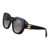 Celine Triomphe 06 Square Sunglasses Women sunglasses Black CL40216 U-01F
