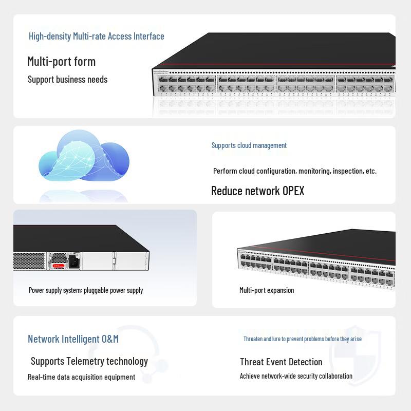 HUAWEI S5735-L48P4XE-A-V2 Enterprise Gigabit POE Switch