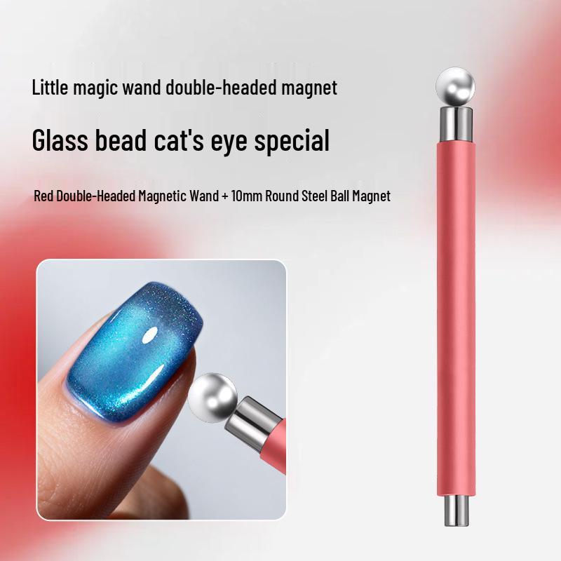 Magnetic Nail Art Crystal Stone Kit with Strong Rods: Round, Square, Cylindrical Neodymium Magnet