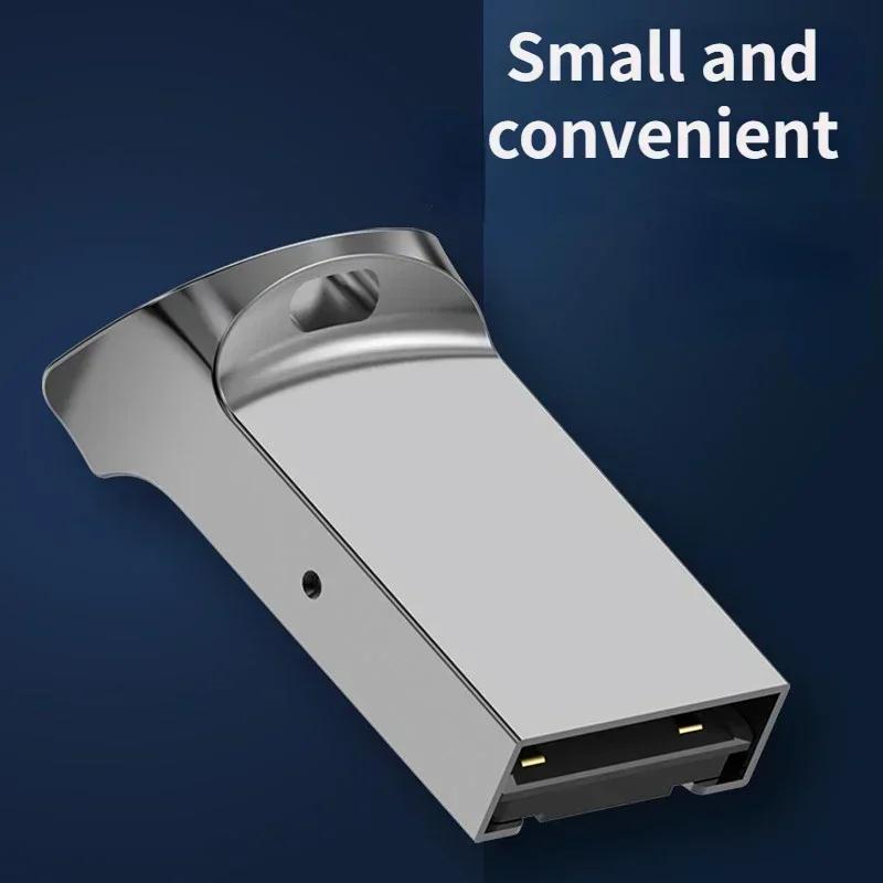 1 шт. Алюминиевый Мини-адаптер-кардридер USB 3.0 для карт памяти TF Micro SD для ПК, компьютера, ноутбука, SD