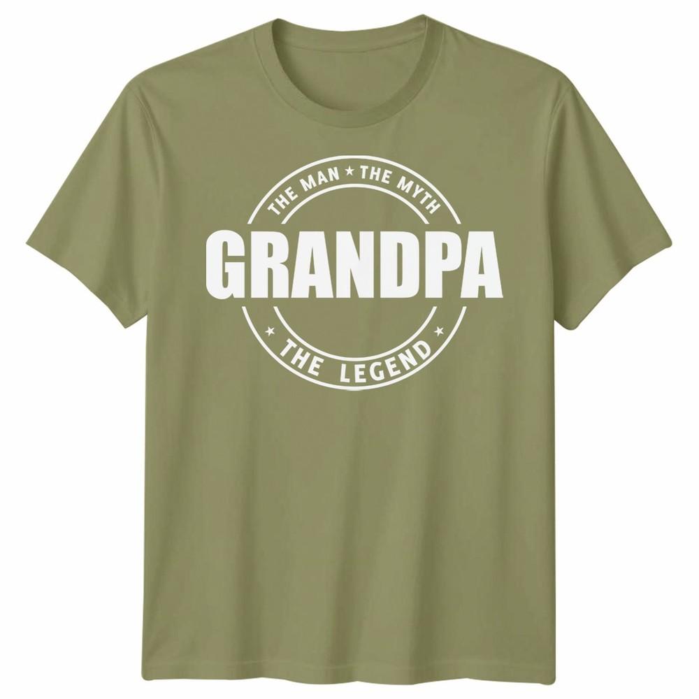 Grandad Unisex T Shirt The Unisex The Myth The Legend Fathers Day 2026 Tops Gift