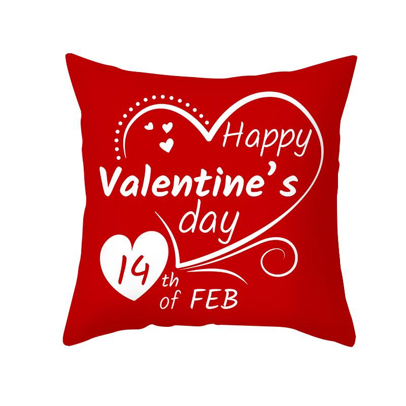 New Valentine's Day Themed Pillow Covers Home Pillow Cushion Covers
