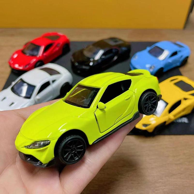 1:43 литой под давлением сплав модель автомобиля металлический имитатор инерционный игрушечный спортивный автомобиль для мальчиков украшение с открывающейся дверью игрушки для детей