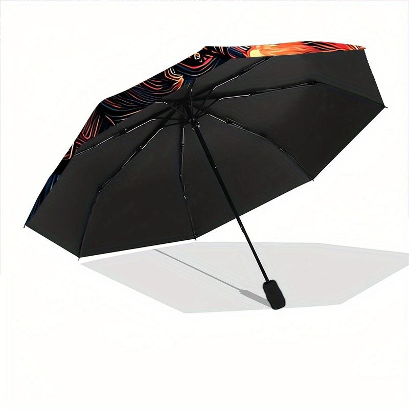 1pc Call of Duty Windproof Automatic Umbrella, Portable Folding design, Lightweight for Women/Men280