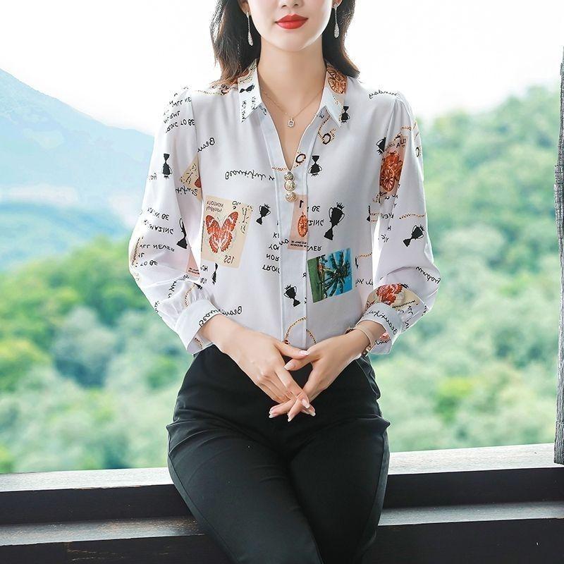 Женская шифоновая блузка с коротким рукавом - Мода лето 2025, Стильный и льстящий фигуре топ, скрывающий живот