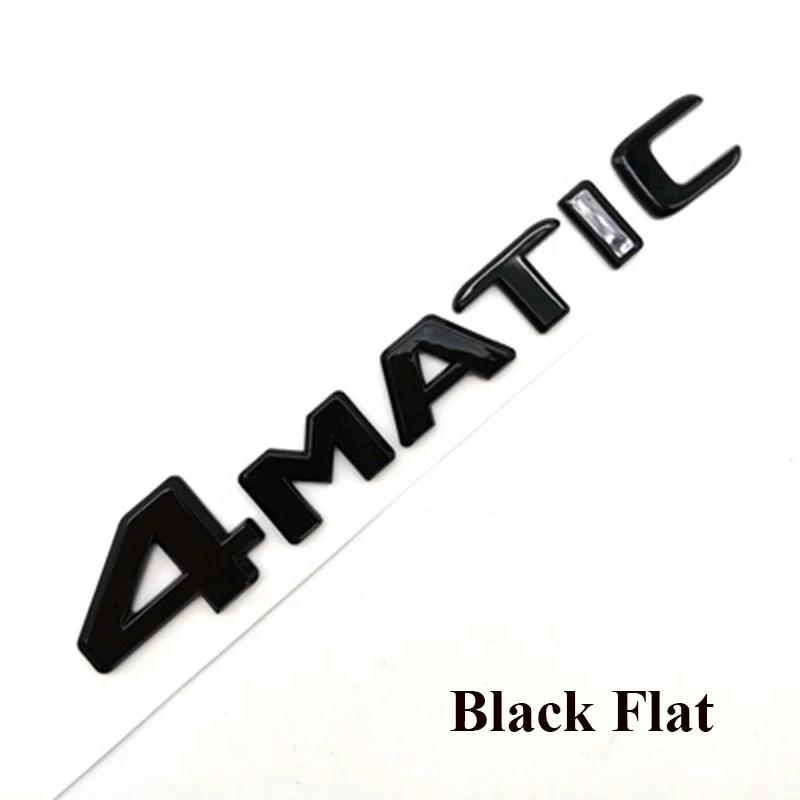 3D ABS Black Car Rear Trunk Badge Sticker Emblem ML300 ML320 ML350 ML400 ML500 Logo For Mercedes-Benz W166 W163 W164 Accessories FF72