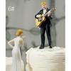 Reusable Romantic Groom Bride Marry Resin Figurine Wedding Cake Topper Wedding Decoration High Quality