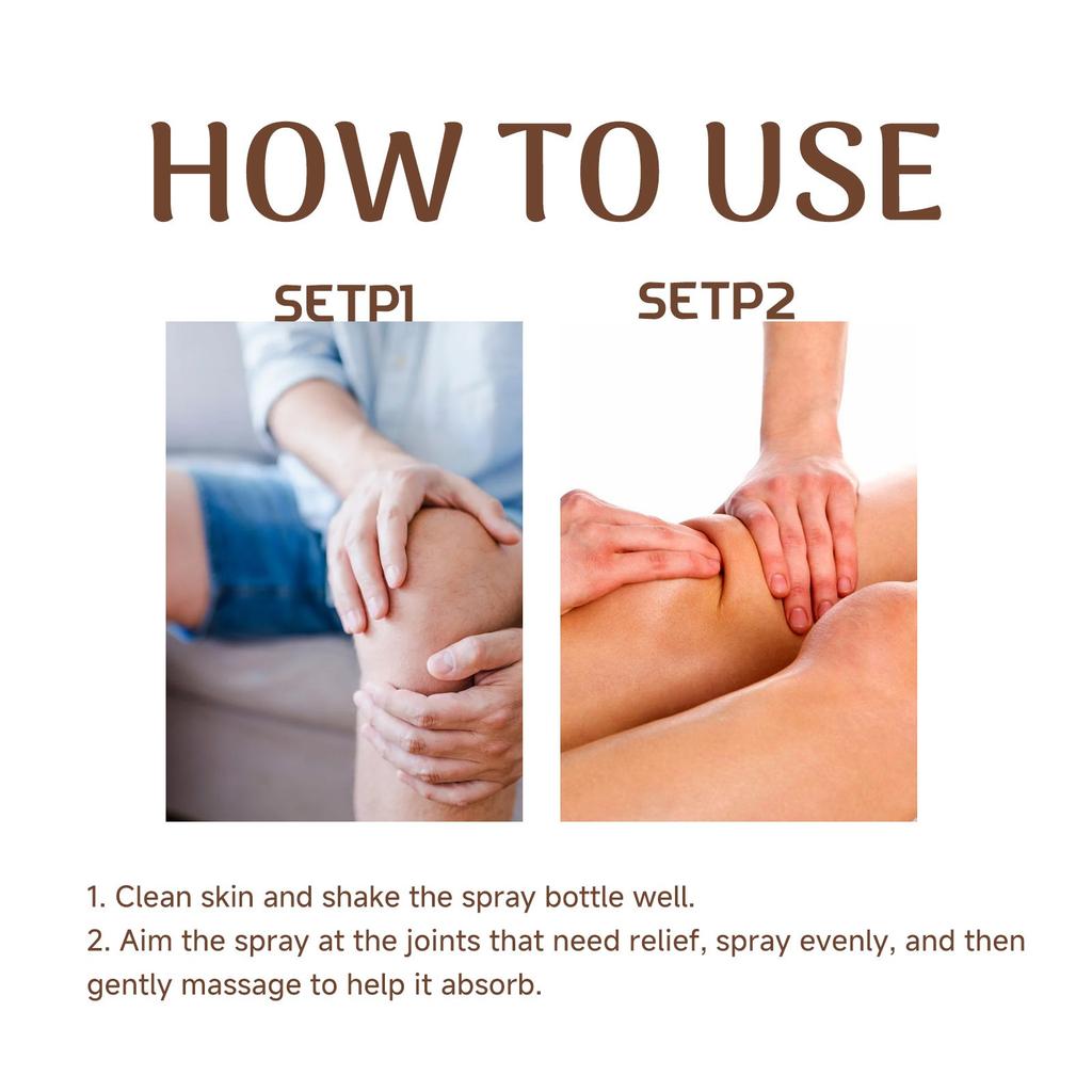 Спрей для суставов Re Pair, спрей для облегчения боли в суставах, смазка плеч, шейного и поясничного отдела позвоночника, спрей для ухода за телом, уменьшающий трение суставов, 30 мл