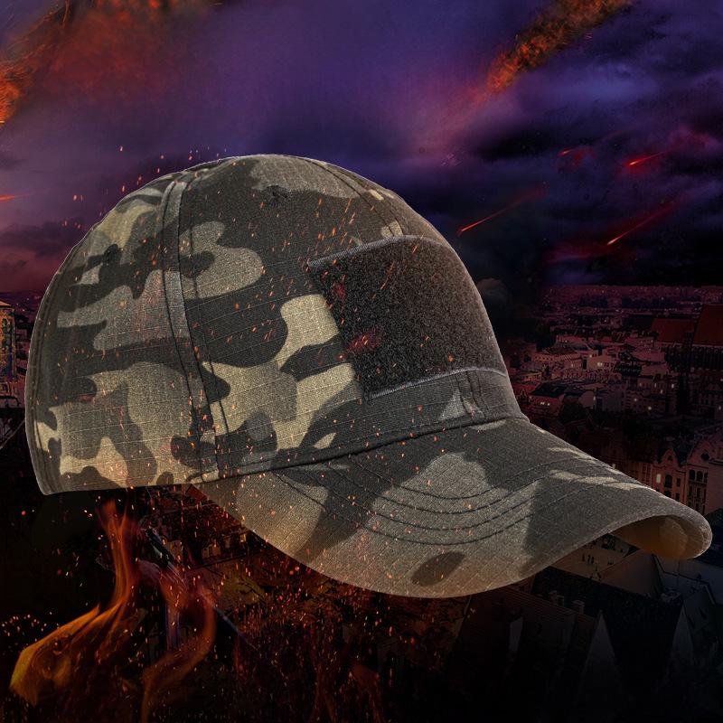 Men's Python Pattern Military Camouflage Baseball Cap - Tactical Outdoor Sports Velcro Hat