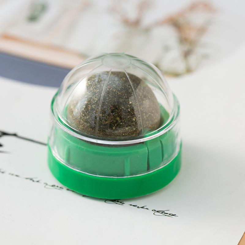 Mint Ball Cat Toy: Self-Entertainment, Teething, Dental Cleaning, and Chewing Aid for Cats