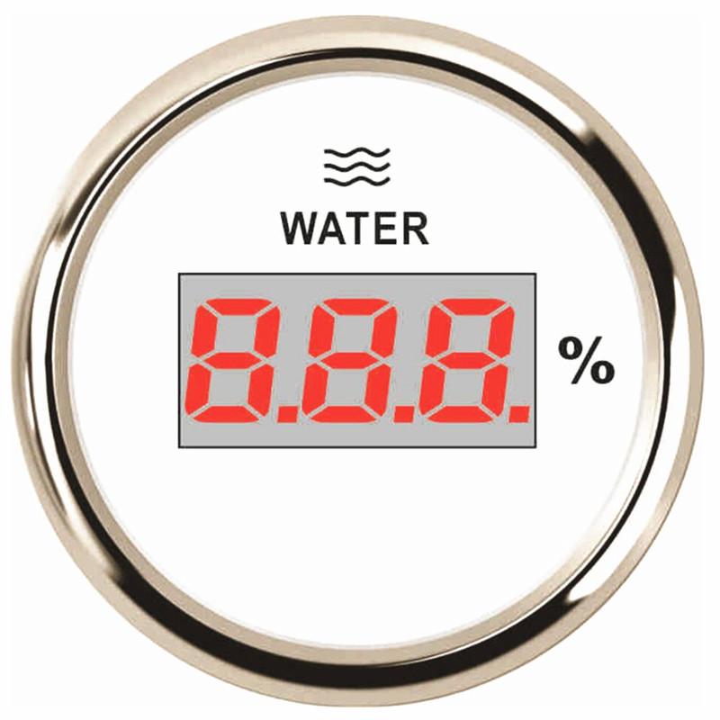 Cars 52mm Digital Water Level Gauges 0-190ohm 240-33ohm Input Signal Senders 100 150 200 250 300 350 450mm Water Level Sensors