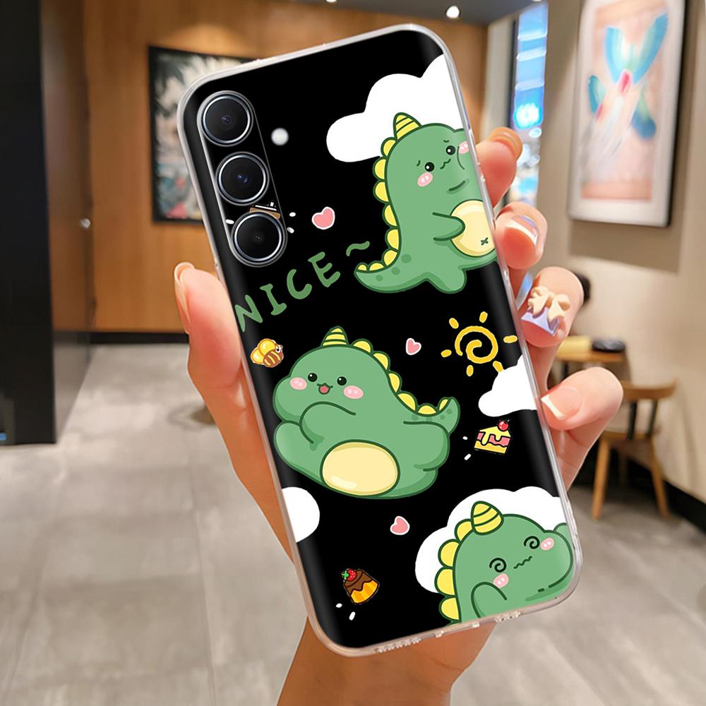 Чехол для Samsung A36 Роскошный Милый Мультяшный Крутой Забавный Расписной Мягкий Прозрачный Чехол для Телефона для Samsung Galaxy A36 5G Задняя Крышка SM-A366E