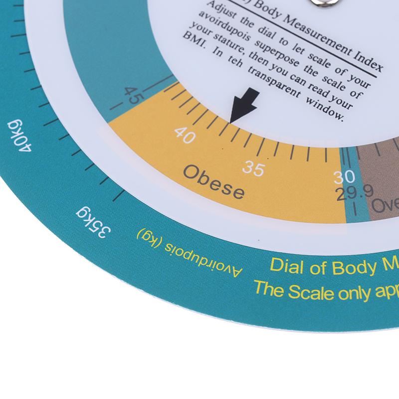 Big Size Bmi Wheel, Bmi Caculator, Bmi Ruler Healthy Ruler,Medical Goniometer,Pvc Ruler