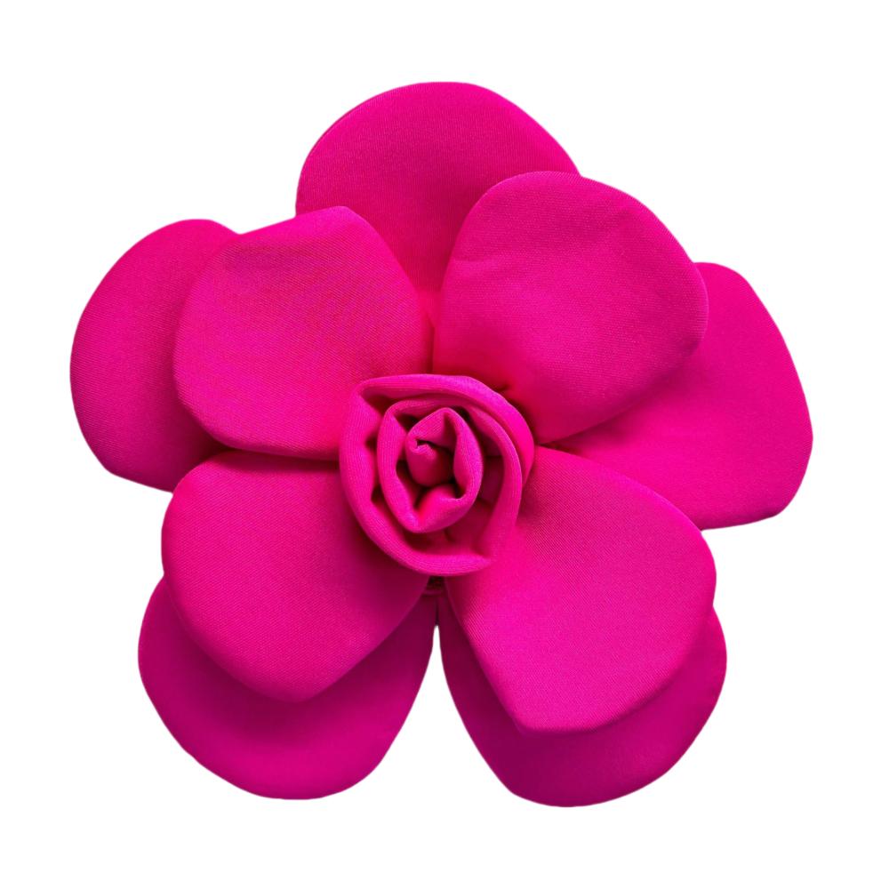 Exquisite Large Flower Corsage Soft Formal Dress Badge 22cm Camellia Brooch  Clothing Accessory