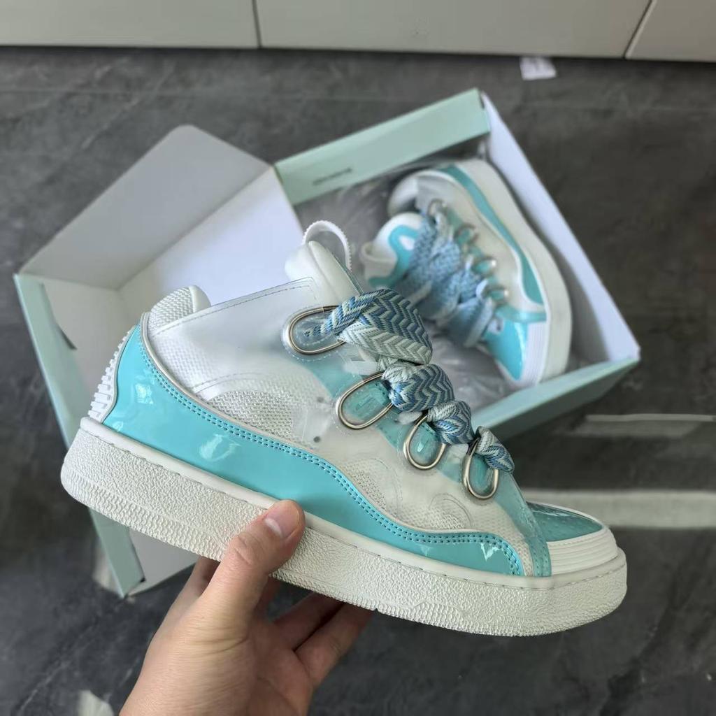 Bread Shoes Curb Couple Dad Shoes Platform Color Matching German Training Shoes Running NonSlip Shoes