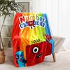 1pc Blanket Numberblocks Print Design, Lightweight Blanket for Sofa, Bed- Soft &Warm, Gift for All Seasons like Christmas, Halloween
