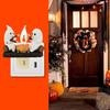 Ghost Campfire Flickering Night Light Halloween 3D Cartoon Ghost LED Fake Campfire Lamp Home