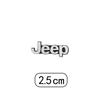 2/4PCS Car Audio Sticker 3D Metal Auto Badge Decal Decoration Accessories For Jeep Renegade Wrangler Compass Cherokee JK Rubicon ALX1