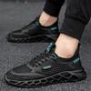 Мужская обувь лето новая полая дышащая сетчатая обувь низкий верх молодые студенты бег модный тренд повседневная спортивная обувь