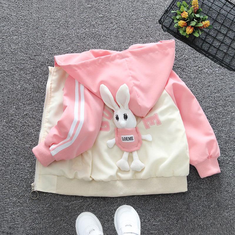 Толстовки с капюшоном с рисунком для мальчиков и девочек, осенняя куртка, весенняя и осенняя, детская тонкая куртка для маленьких детей