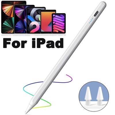 Сенсорная ручка для iPad Pencil 1 2 поколения, стилус для Apple Pencil 2018-2023 Pro Air Mini, аксессуары для iPad