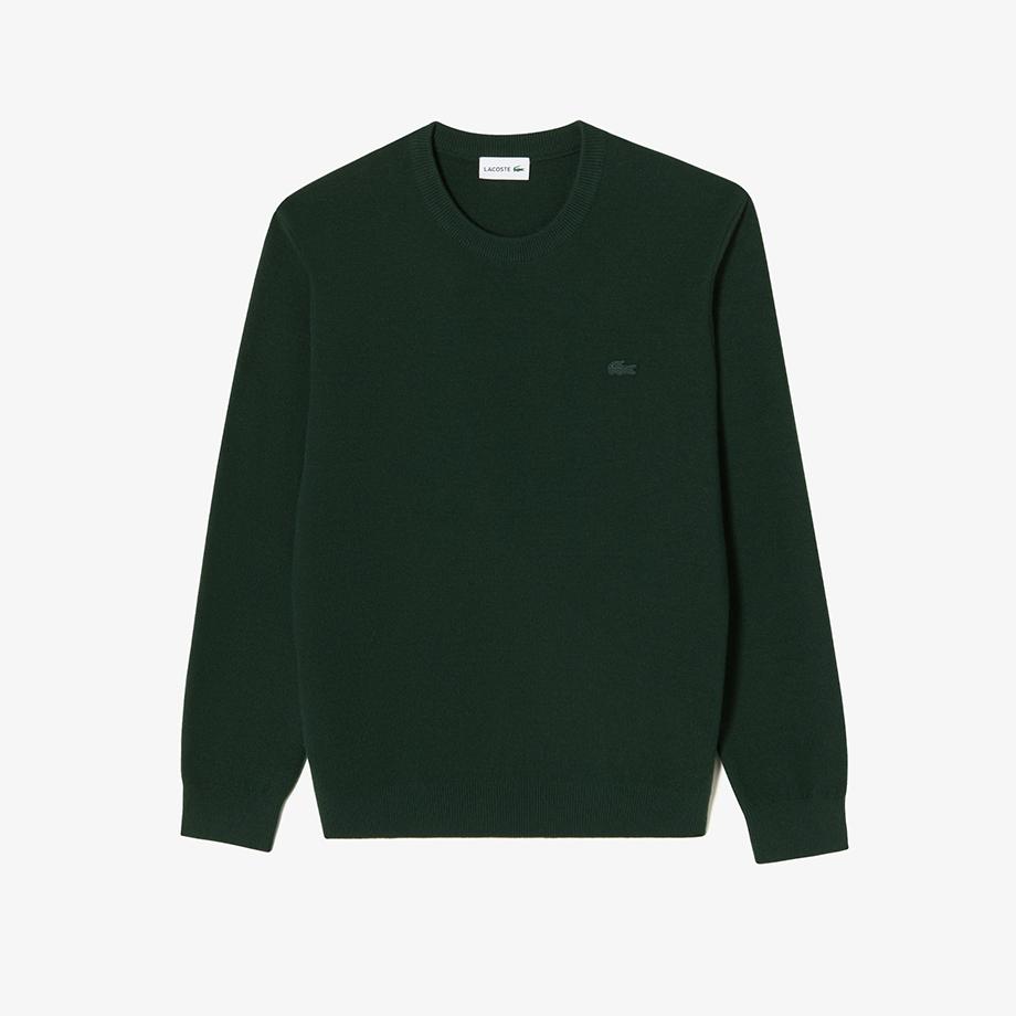 [Lacoste] Men's Basic Crew Neck Pullover AH596E-55NYZP