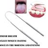 Tongue Craper Tongue Coating Cleaner Bad Breath Stainless Steel Oral Care Tools