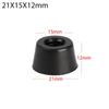 Accessories Cabinet Speaker Black Protective Pad Furniture Slip Feet Tapered PVC  Foot Mat
