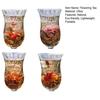 4Pcs Flowering Tea Balls Blooming Herbal Flowers Craft Tea Eco-friendly Natural Tea Flowers Chinese Green Tea