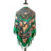 130*130cm Russian National Square Scarf Women Luxury Floral Print Fringed Ukrainian Shawl Babushka Handkerchief Head Wraps