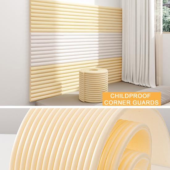 200x30/40CM Self-Adhesive Anti-Collision Strip Foam Safety Bumper Guard 1CM Thick Baby Proofing Furniture Corner Desk Table Edge Protector