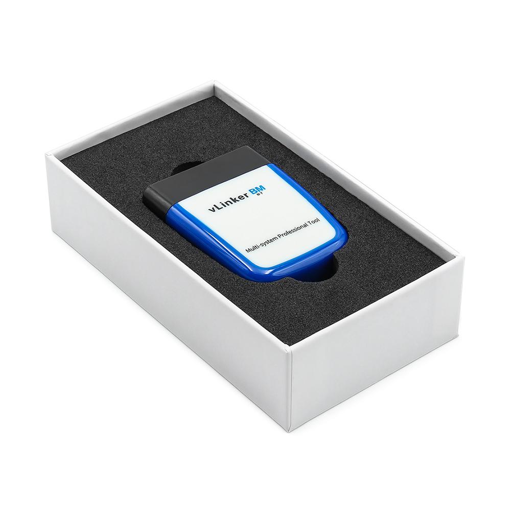 Vgate VLinker BM для BMW Bimmercode Bimmerlink Bluetooth 3,0 elm327 Автомобильный диагностический инструмент автоматического сканирования ELM 327 OBD сканер