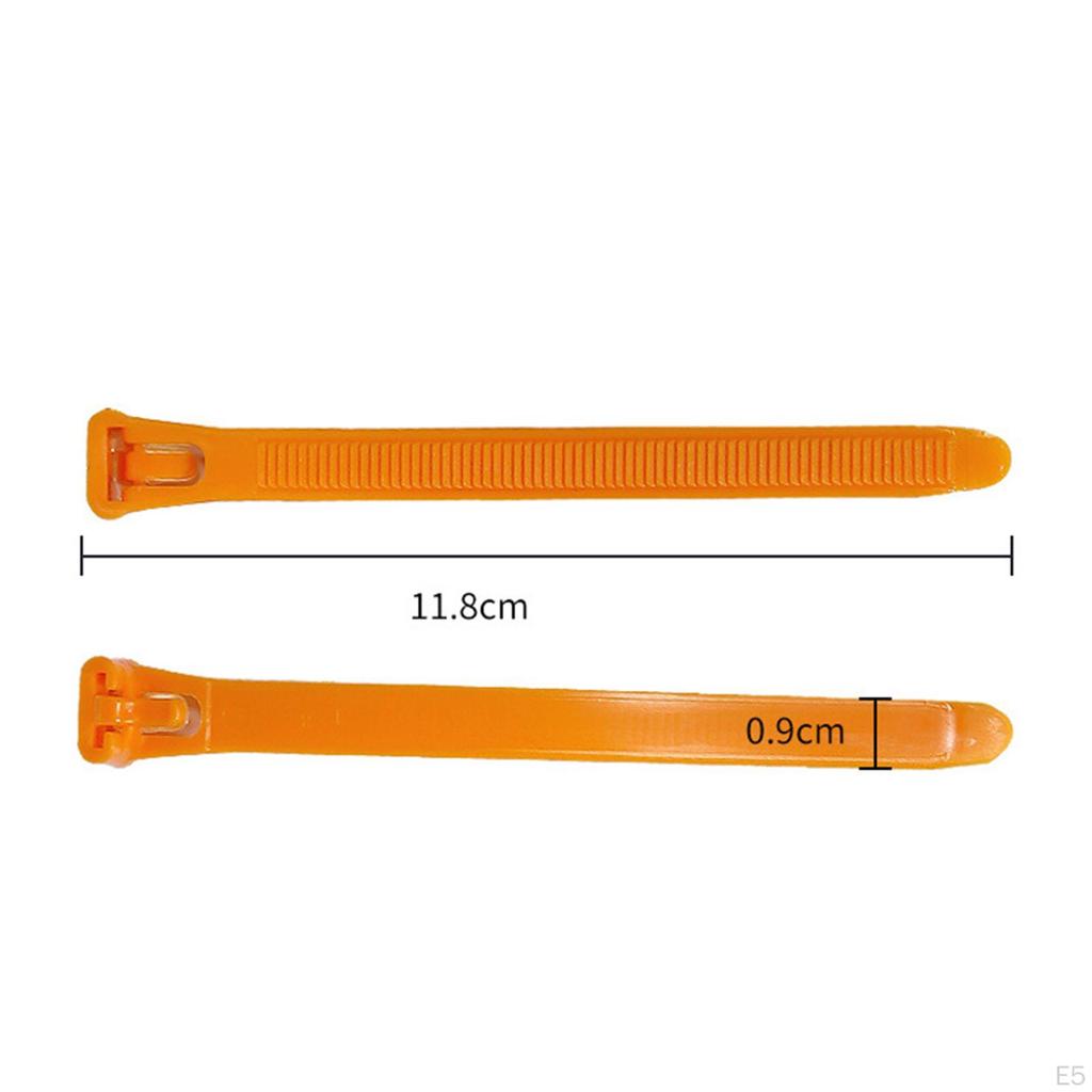 100 Pieces Chicken Leg Bands Poultry Identification Tags Rings for Bantam