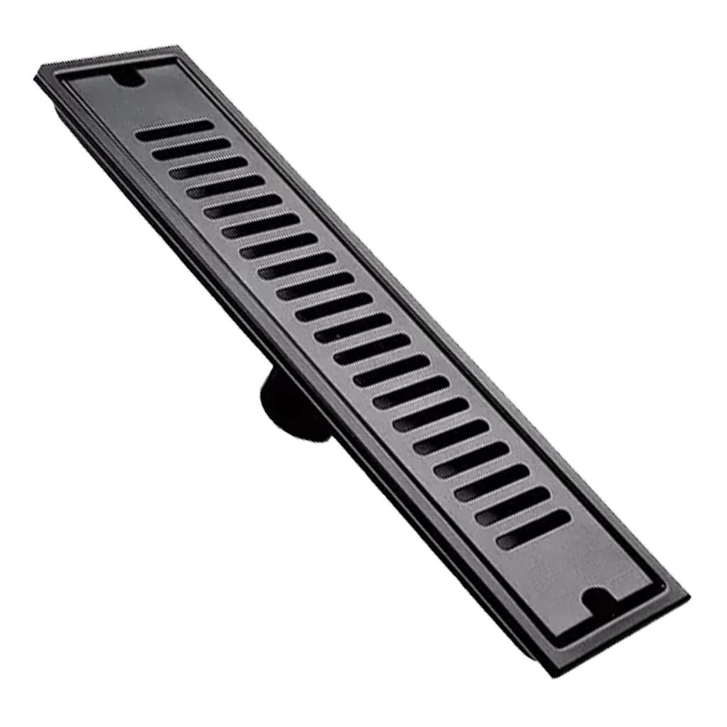 Rectangular Floor Drain 304 Stainless Steel Smooth Surface Fast Drainage Deodorant Shower Linear