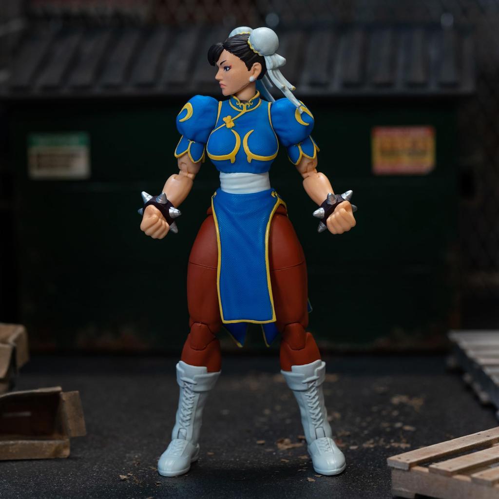 Street Fighter Делюкс Фигурка ЧУН-ЛИ 6-дюймовая Коллекционная