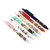 6Pcs/Set Cute Chinese Style Retractable Gel Pen Black Ink Signature Writing Pen