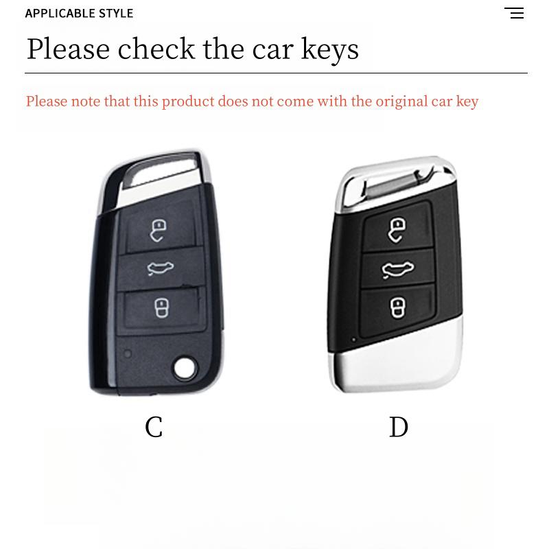 Цинковый сплав для VW Volkswagen Keycase Magotan B8 Seventeen To Eighteen Passat New Passat arteon Passat B5 B6 Key Case Key Cover