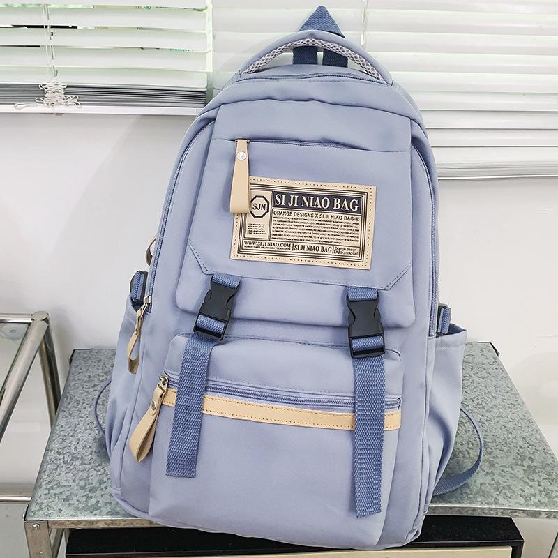 Рюкзак бордового цвета для девочки-ученицы начальной школы, студентки колледжа, ученика старшей школы, ученика средней школы