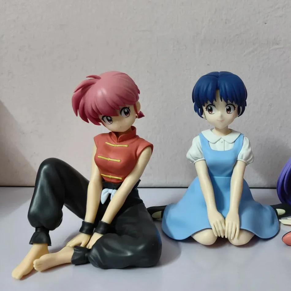 Аниме Ranma 1/2 BANDAINAMCO BANPRESTO Relax Time Шампунь Тэндо Аканэ Ранма ПВХ Фигурка Модель Коллекционная Фигурка Игрушка