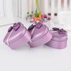 Fashion Heart Shape Bow-knot Jewelry Gift Box Present Case with Shredded Paper