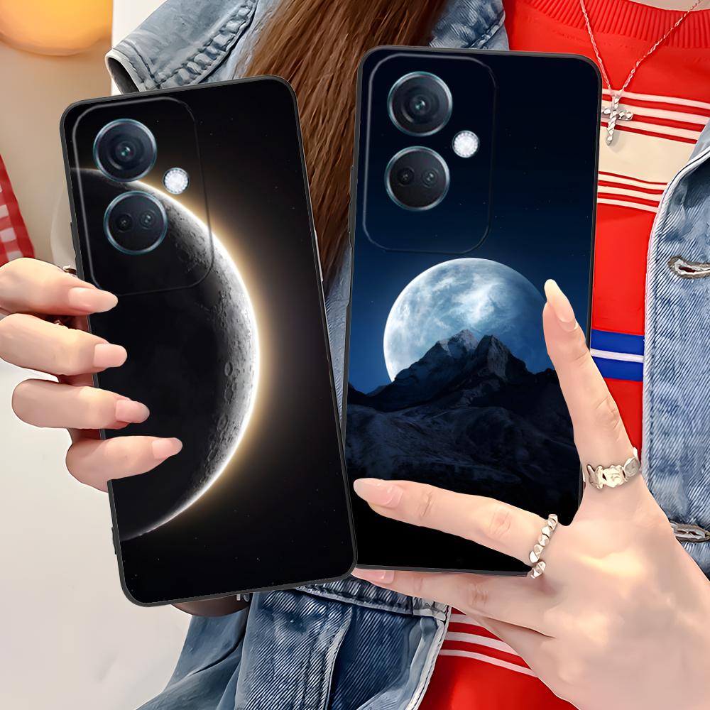 Moon Aesthetic Mobile Phone Case for OPPO Find X9 X8 X7 X6 X5 X3 X2 Plus s Pro Ultra Lite Colorful Printing Cover Pretty Luxury