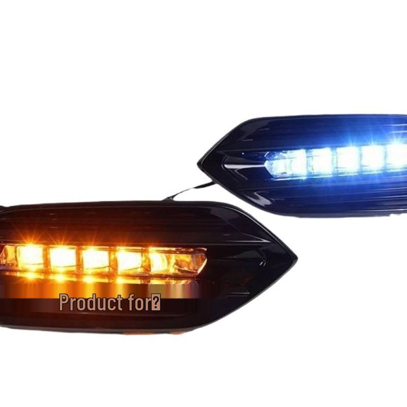 Совместимо с 19/20/21 Honda Vezel HRV: Дневные ходовые огни и низкорасположенные противотуманные фары.