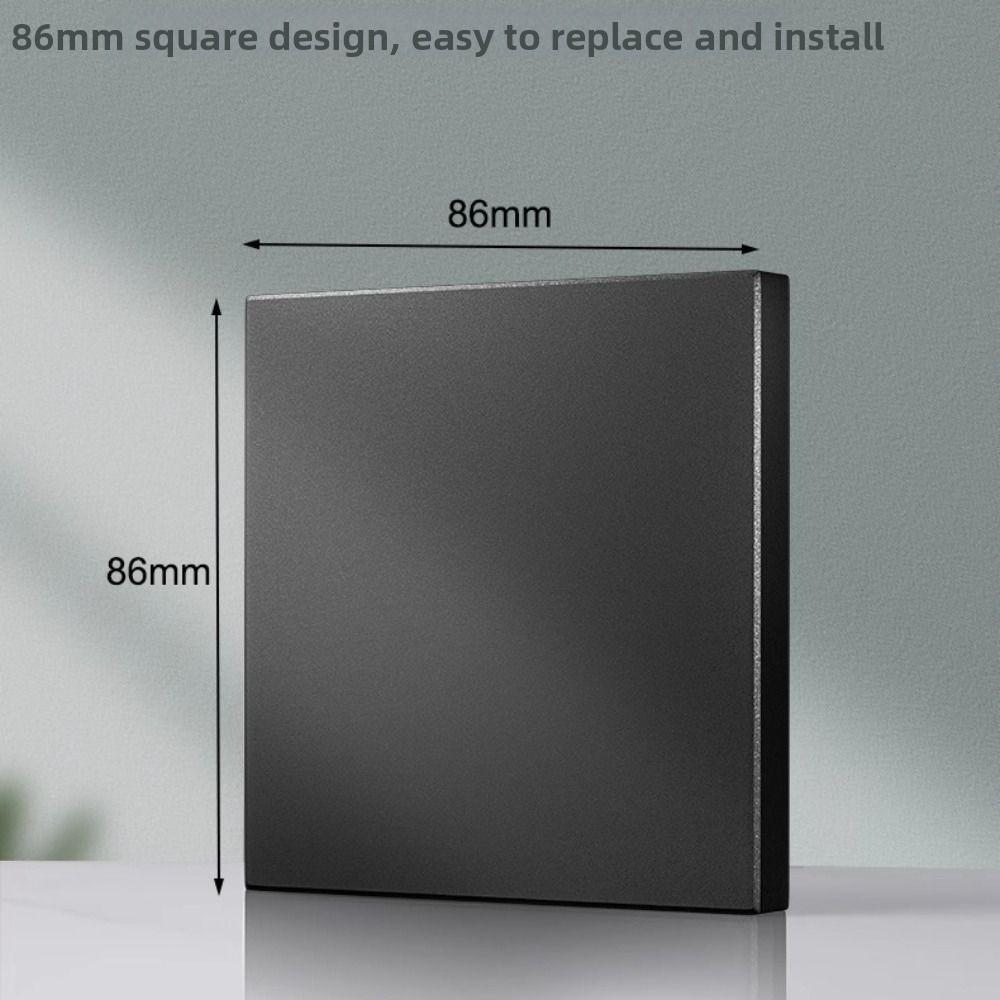 86 Type Wall Hole Cover 4 Colors Decorative Panel Plate Electrical Supplies