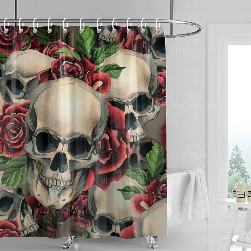 Rideaux De Douche À Absorption D'Eau, Tissu Impermable, Style Nordique Moderne,, Pour La Maison Et La Salle De Bain