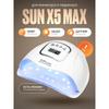 Лампа для маникюра и педикюра SUN X5 Max 120W, для сушки ногтей, профессиональная