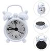 Analog Clocks Classic Double Bell Alarm Clock Movement Bedside Night 4CM