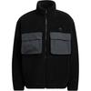 Originals Trefoil Solid Color Sport Fleece Jacket Men Jackets Black IC8162