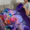 Cartoon I-Inside O-Out 2 DSN Blanket Blanket for Couch Sofa Travel Home Picni Flannel Blanket birthday gift Warm Comfortable