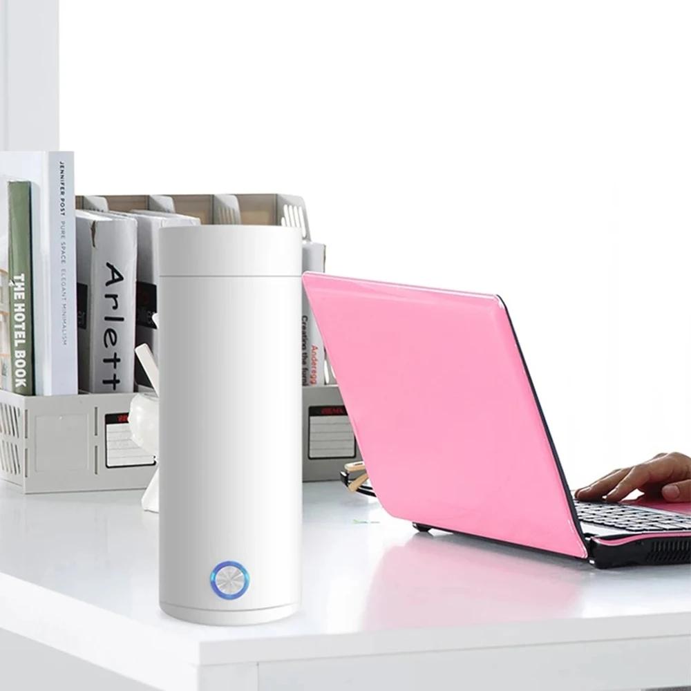 Портативный чайник для сохранения тепла, автоматический домашний дорожный общежитие, студенческое маленькое электрическое отопление, чашка с открытой водой, электрическая чашка